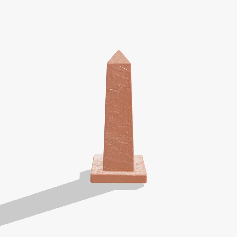 Marble Obelisk Sculpture model pack